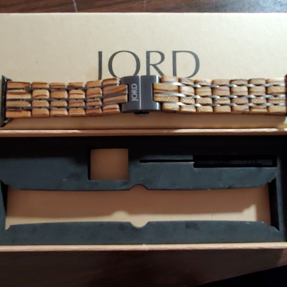 Jord Women's iWatch Apple Watch Band (Wood)